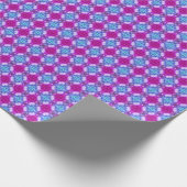 ムラサキの種と絹 |マイアミ |鏡 ラッピングペーパー (角)