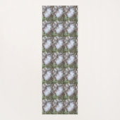 ムラサキの種と絹 |基本 ヨガマット (裏面)