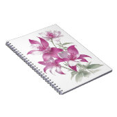 ムラサキの花 ノートブック (右側)