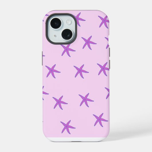 ムラサキの電話代 iPhone 15ケース (裏面)