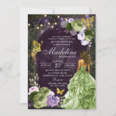 ムラサキの魔法の森のプリンセス　キンセアニエラ 招待状 (正面)