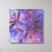 ムラサキアオイ キャンバスプリント (正面)