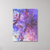 ムラサキアオイ キャンバスプリント (正面)