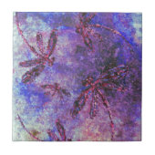 ムラサキアオイ タイル (正面)