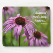 ムラサキアカネやる気を起こさせる花 マウスパッド (正面)