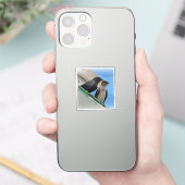 ムラサキアメリカツバメのつがい シール (スマートフォン)