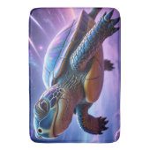 ムラサキウミガメ バスマット (正面縦)