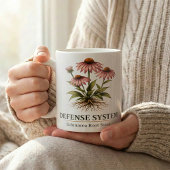 ムラサキエキナセアの植物学的研究 コーヒーマグカップ