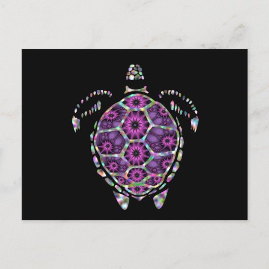 ムラサキガメ ポストカード (正面)