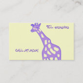 ムラサキキリン コーリングカード (正面)