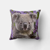 ムラサキジャカランダコアラベア クッション (裏面)