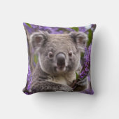 ムラサキジャカランダコアラベア クッション (正面)