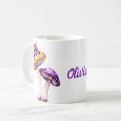 ムラサキタケ コーヒーマグカップ (正面左)