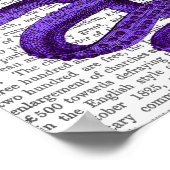 ムラサキタコ ポスター (角)