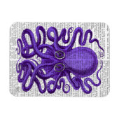 ムラサキタコ マグネット (横)