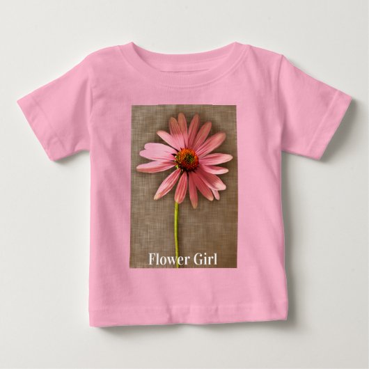 ムラサキツネ花 ベビーTシャツ (正面)