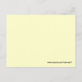 ムラサキツネ花 ポストカード (裏面)