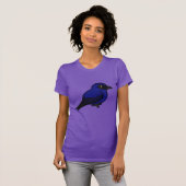 ムラサキツバメ Tシャツ (正面フル)