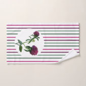 ムラサキツメキオラセット バスタオルセット (ハンドタオル)