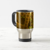 ムラサキツユクサ属の花粉および雄蕊のSEMのイメージ トラベルマグ (正面左)