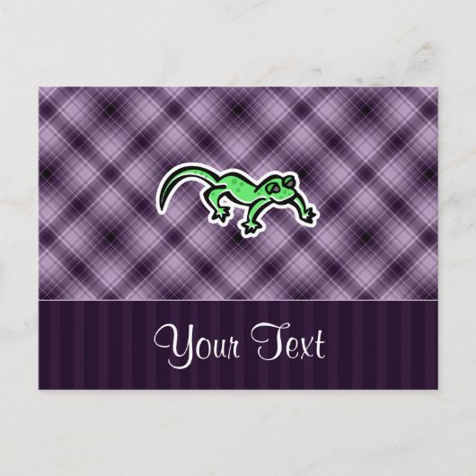 ムラサキトカゲ ポストカード (正面)