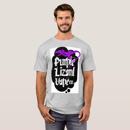 ムラサキトカゲ Tシャツ (正面フル)