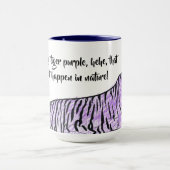 ムラサキトラ マグカップ (中央)