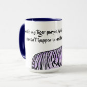 ムラサキトラ マグカップ (正面左)