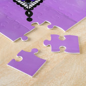 ムラサキトンボをテーマにしたマンダラカラフルラ ジグソーパズル (側面)