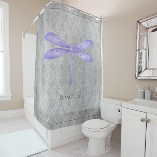 ムラサキトンボ シャワーカーテン (インサイチュ)