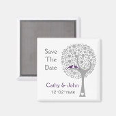 ムラサキドリは日モダン付けを除いた マグネット (正面/裏面)