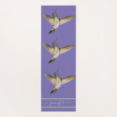 ムラサキドリ ヨガマット (裏面)