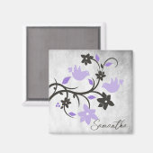 ムラサキパーソナライズされたマグネット マグネット (正面/裏面)