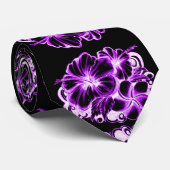 ムラサキヒビスカス ネクタイ (ロール)