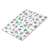 ムラサキヒビスカス ノートパッド (アングル)