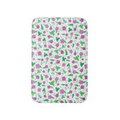 ムラサキヒビスカス バスマット (正面縦)