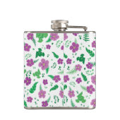 ムラサキヒビスカス フラスク (裏面)