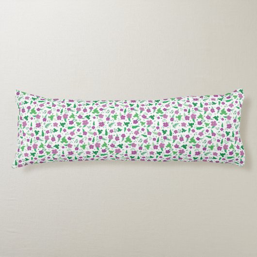 ムラサキヒビスカス ボディピロー (正面)