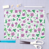 ムラサキヒビスカス 薄葉紙 (クラフト)