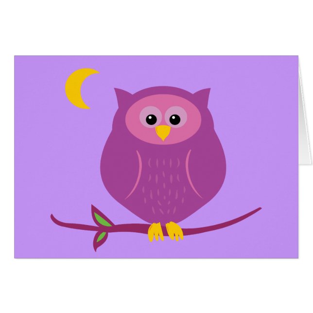 ムラサキフクロウ (正面横)