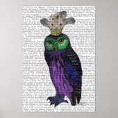 ムラサキフクロウ ポスター (正面)