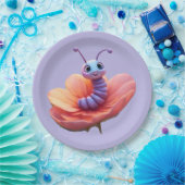 ムラサキモムシ ペーパープレート (パーティー)