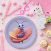 ムラサキモムシ ペーパープレート (パーティー)