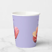 ムラサキモムシ 紙コップ (左)