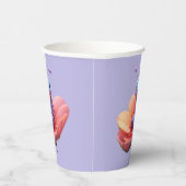 ムラサキモムシ 紙コップ (右)