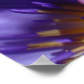 ムラサキユリのポスター ポスター (角)