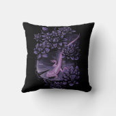 ムラサキユリの中で クッション (裏面)