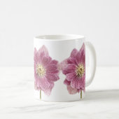 ムラサキユリの花マグ コーヒーマグカップ (正面右)