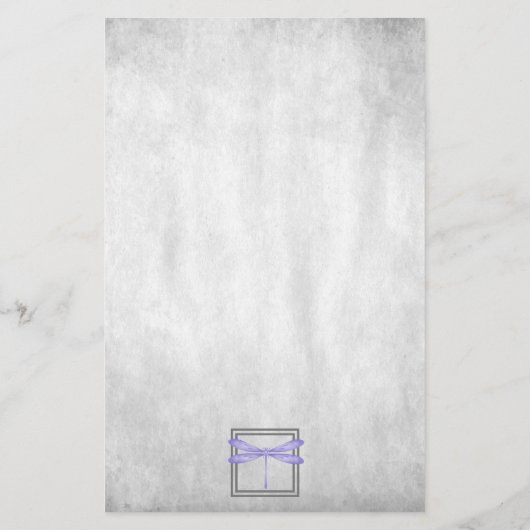 ムラサキョウのパーソナライズされた文具 便箋 (裏面)