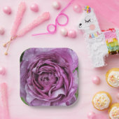 ムラサキランナキュラス ペーパープレート (パーティー)